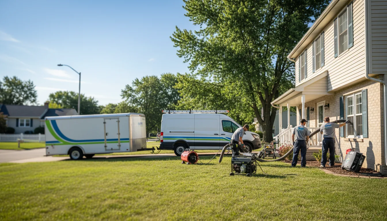 Flooded Basement Restoration And Cleanup With Repair in Sugarcreek, OH near me